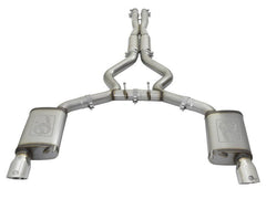 aFe - aFe 11-21 Dodge Durango V6-3.6L/V8-5.7L MACH Force-Xp 304 SS Cat-Back Exhaust System w/ Polished Tip - Demon Performance
