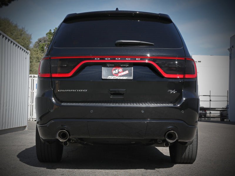 aFe - aFe 11-21 Dodge Durango V6-3.6L/V8-5.7L MACH Force-Xp 304 SS Cat-Back Exhaust System w/ Polished Tip - Demon Performance