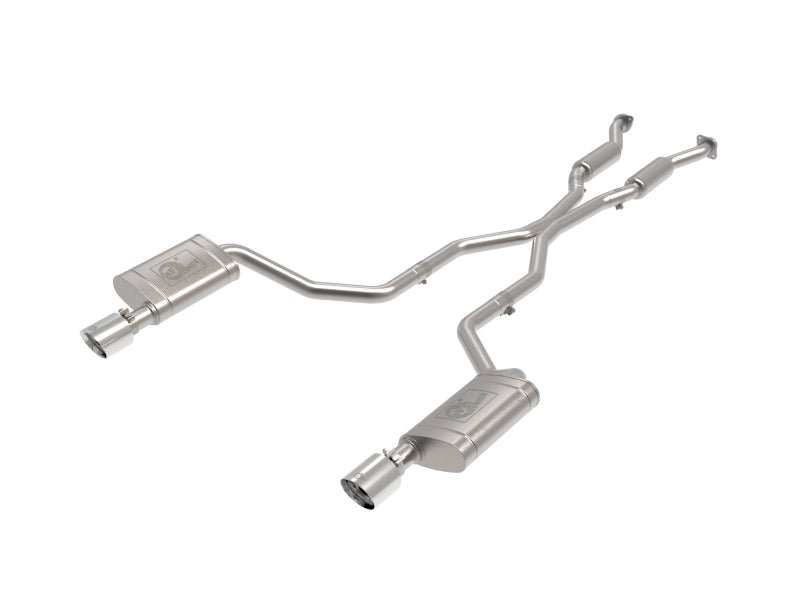 aFe - aFe 11-21 Dodge Durango V6-3.6L/V8-5.7L MACH Force-Xp 304 SS Cat-Back Exhaust System w/ Polished Tip - Demon Performance
