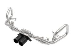 aFe - afe 14-16 Porsche 911 GT3 991.1 H6 3.8L MACH Force-Xp 304 SS Cat-Back Exhaust System w/ Black Tips - Demon Performance