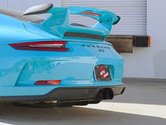 aFe - afe 14-16 Porsche 911 GT3 991.1 H6 3.8L MACH Force-Xp 304 SS Cat-Back Exhaust System w/ Black Tips - Demon Performance