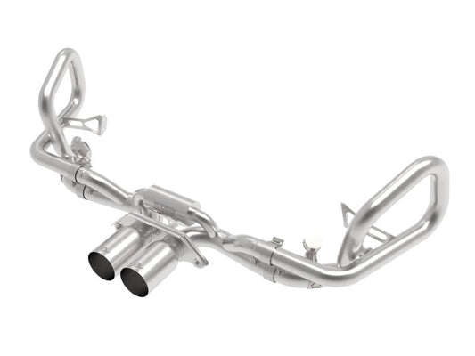 aFe - afe 14-16 Porsche 911 GT3 991.1 H6 3.8L MACH Force-Xp 304 SS Cat-Back Exhaust System w/ Brushed Tips - Demon Performance