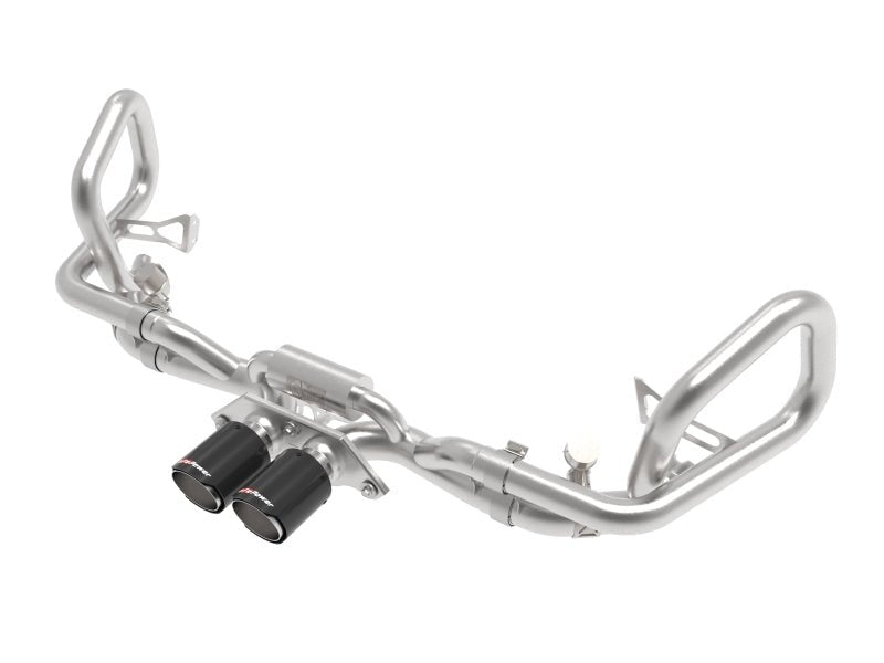 aFe - aFe 14-16 Porsche 911 GT3 991.1 H6 3.8L MACH Force-Xp 304 SS Cat-Back Exhaust System w/ Carbon Tips - Demon Performance