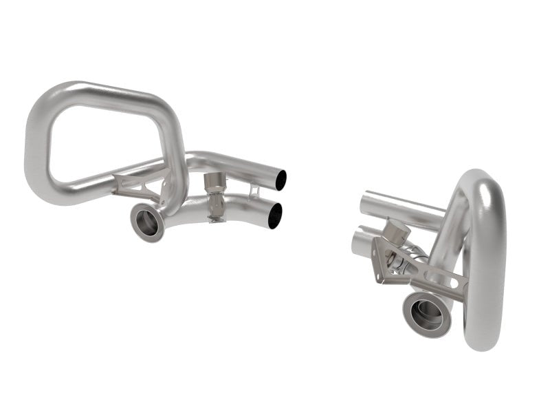 aFe - aFe 14-19 Porsche 911 H6-3.8/4.0L GT3 MACH Force-Xp 304 Stainless Steel Primary Muffler Delete Pipe - Demon Performance