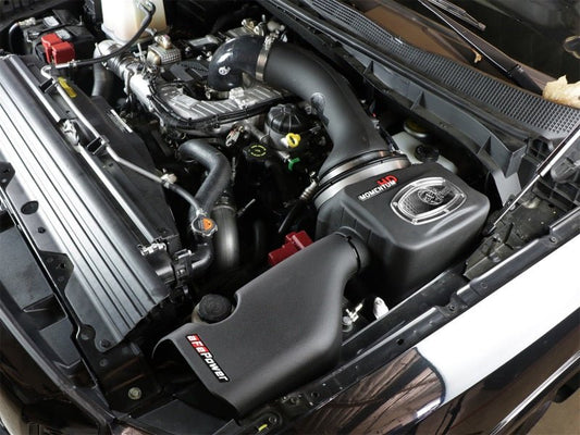aFe - aFe 16-19 Nissan Titan XD V8 5.0L Momentum HD Cold Air Intake System w/ Pro DRY S Media - Demon Performance