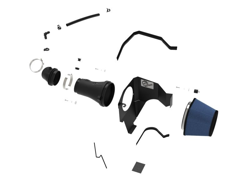 aFe - aFe 17-18 Dodge Challenger/Charger Magnum FORCE Stage-2XP Cold Air Intake System w/Pro DRY S- Black - Demon Performance