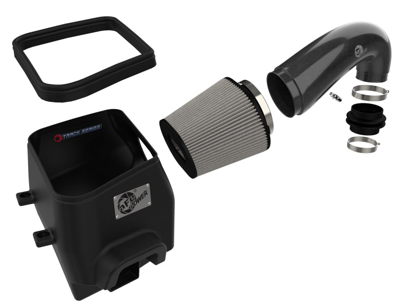 aFe - aFe 19-20 Dodge RAM 1500 5.7L Track Series Carbon Fiber Cold Air Intake System w/Pro DRY S Filter - Demon Performance