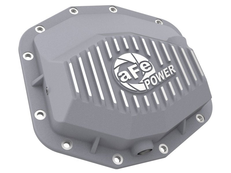 aFe - aFe 21-22 RAM 1500 TRX HEMI V8 6.2L(sc) Street Series Rear Differential Cover Raw w/ Machined Fins - Demon Performance