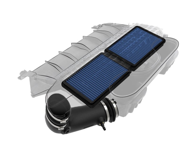 aFe - aFe 21-23 Ram 1500 TRX HEMI V8 6.2L (sc) Super Stock Induction System w/ Pro 5R Filters - Demon Performance