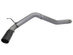 aFe - aFe LARGE BORE HD 5in DPF-Back SS Exhaust w/ Black Tip 2016 Nissan Titan 5.0L V8 (td) CC SB - Demon Performance