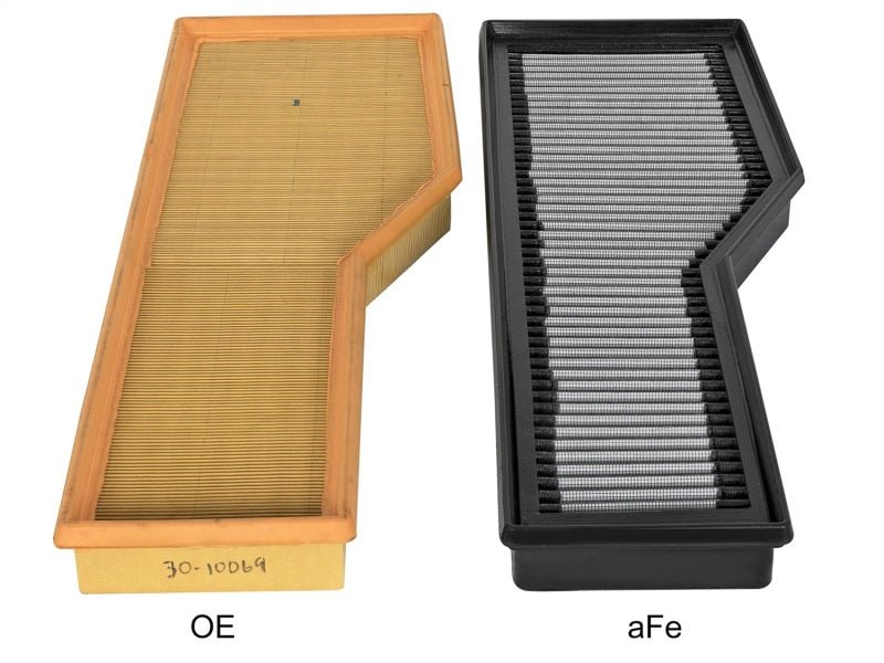 aFe - aFe Magnum FLOW Pro DRY S OE Replacement Filter 04-08 Porsche 911 Carrera (997) H6 3.6L - Demon Performance
