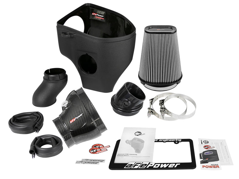 aFe - aFe Magnum Force Stage-2 Track Series Carbon Fiber AIS w/Pro Dry S Media-18 Dodge Challenger V8-6.2L - Demon Performance