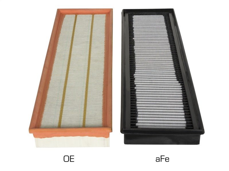 aFe - aFe MagnumFLOW 14-17 Porsche 911 Turbo / Turbo S 3.8L (tt) Pro DRY S Air Filter - Demon Performance