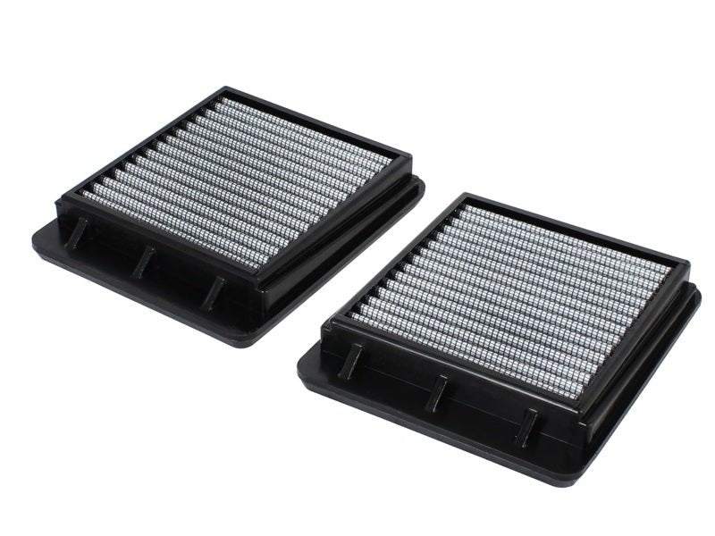 aFe - aFe MagnumFLOW Air Filters OEM Replacement Pro DRY S 09-15 Nissan GT-R V6 3.8L (tt) - Demon Performance