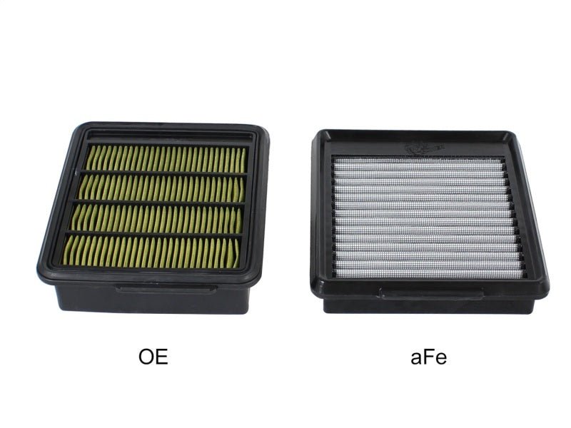 aFe - aFe MagnumFLOW Air Filters OEM Replacement Pro DRY S 09-15 Nissan GT-R V6 3.8L (tt) - Demon Performance