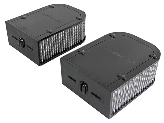 aFe - aFe MagnumFLOW Pro DRY S OE Replacement Filter 15-18 Porsche Macan S/GTS V6-3.0L (tt) - Demon Performance