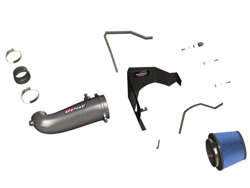 aFe - aFe MagnumFORCE Intakes Stage-2 P5R Carbon Fiber AIS 11-17 Dodge Challenger/Charger V8-5.7L Hemi - Demon Performance