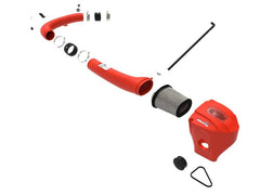 aFe - aFe Momentum GT Dry S Stage-2 Intake System 11-15 Dodge Challenger/Charger V6-3.6L (Red) - Demon Performance