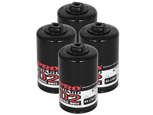 aFe - aFe Pro GUARD D2 Oil Filter 97-08 Ford Trucks V6 4.2L / V8 4.6L (4 Pack) - Demon Performance