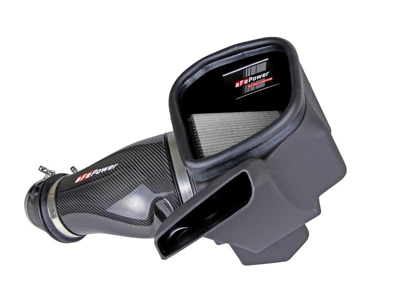 aFe - aFe Track Series Carbon Fiber Pro Dry S AIS - 2018 Jeep Grand Cherokee Trackhawk (WK2) V8-6.2L(SC) - Demon Performance