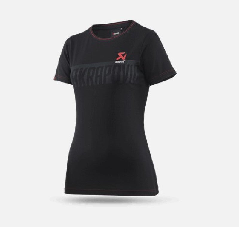 Akrapovic - Akrapovic Womens Corpo T-Shirt Black - S - Demon Performance