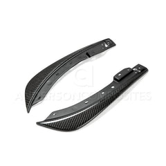Anderson Composites - Anderson Composites 09-14 Dodge Challenger Front Bumper Canards - Demon Performance
