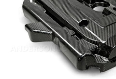 Anderson Composites - Anderson Composites 15-16 Ford Mustang Eco Boost Engine Cover - Demon Performance
