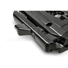 Anderson Composites - Anderson Composites 15-16 Ford Mustang Eco Boost Engine Cover - Demon Performance
