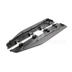 Anderson Composites - Anderson Composites 2020 Ford Mustang/Shelby GT500 Carbon Fiber Side Splitters - Demon Performance