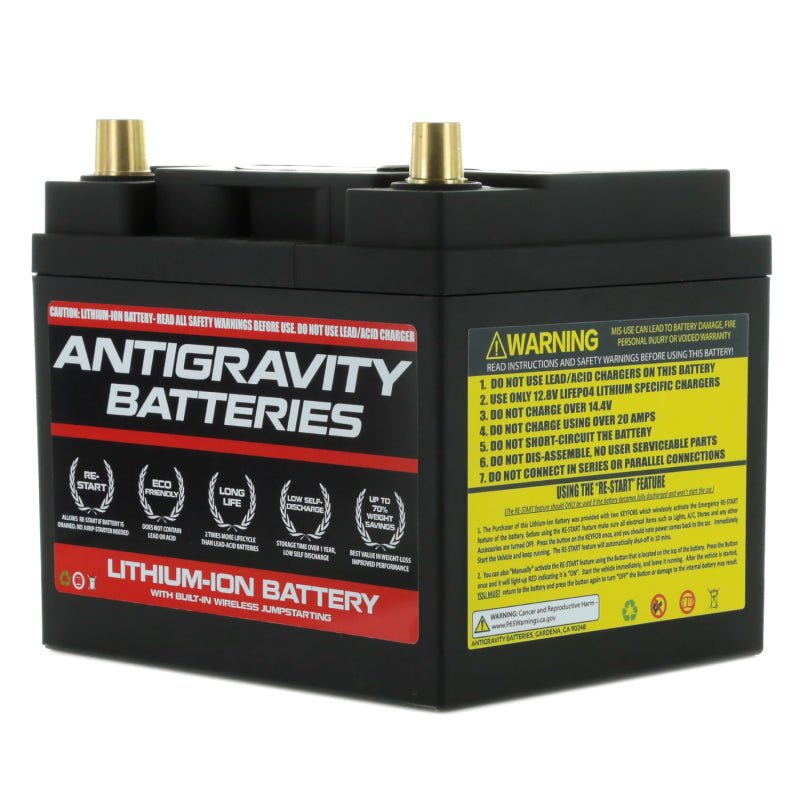 Antigravity Batteries - Antigravity Group 26 Lithium Car Battery w/Re-Start - Demon Performance