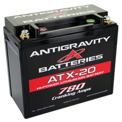 Antigravity Batteries - Antigravity XPS YTX20 Lithium Battery - Left Side Negative Terminal - Demon Performance