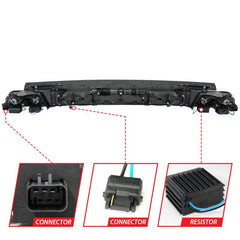 ANZO - ANZO 08-10 Dodge Challenger LED Taillights - Red/Clear w/Sequential Turn Signal - Demon Performance