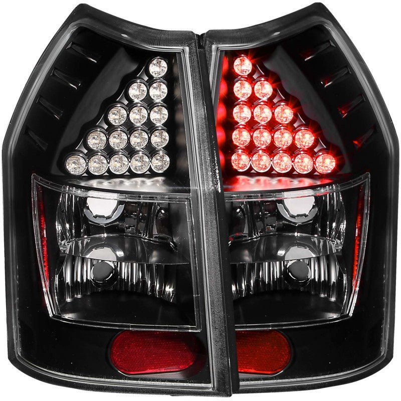 ANZO - ANZO 2005-2008 Dodge Magnum LED Taillights Black - Demon Performance