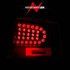 ANZO - ANZO 2006-2008 Dodge Charger LED Taillights Black - Demon Performance