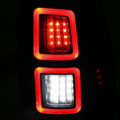 ANZO - ANZO LED Black 13-17 Dodge Ram 1500/2500/3500 LED Taillights Black - Demon Performance