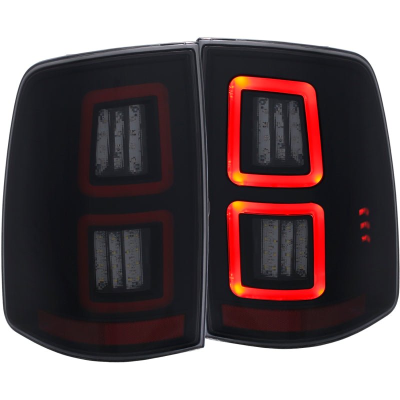 ANZO - ANZO LED Smoke 13-17 Dodge Ram 1500/2500/3500 LED Taillights Smoke - Demon Performance