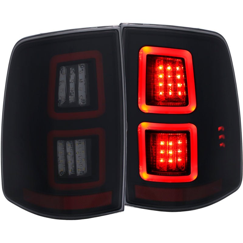 ANZO - ANZO LED Smoke 13-17 Dodge Ram 1500/2500/3500 LED Taillights Smoke - Demon Performance