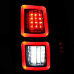 ANZO - ANZO LED Smoke 13-17 Dodge Ram 1500/2500/3500 LED Taillights Smoke - Demon Performance