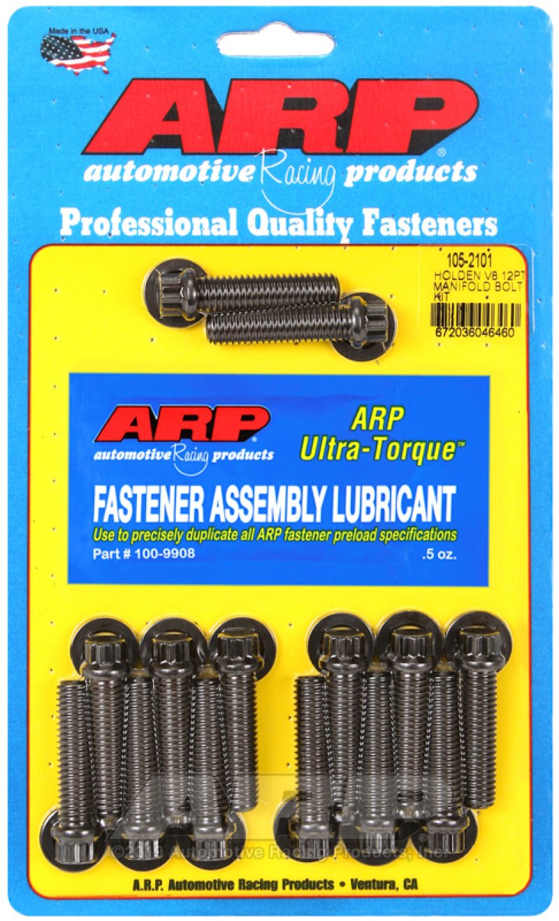 ARP - ARP Holden V8 12pt Manifold Bolt Kit - Demon Performance