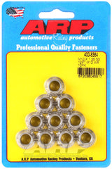 ARP - ARP M10 x 1.25 SS 12pt Nut Kit (10/pkg) - Demon Performance