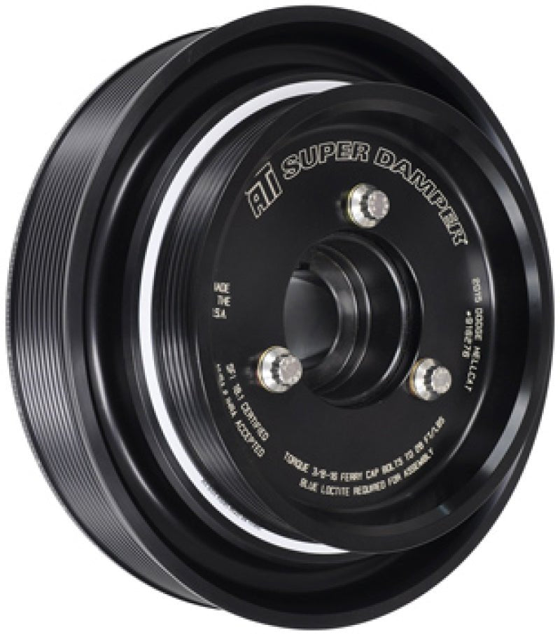 ATI - ATI Damper - 6.78in - Alum - 6 Grv - Dodge - 2011+ - VVT - 6 Percent OD - 5.7L & 6.4L Hemi - 3 Ring - Demon Performance