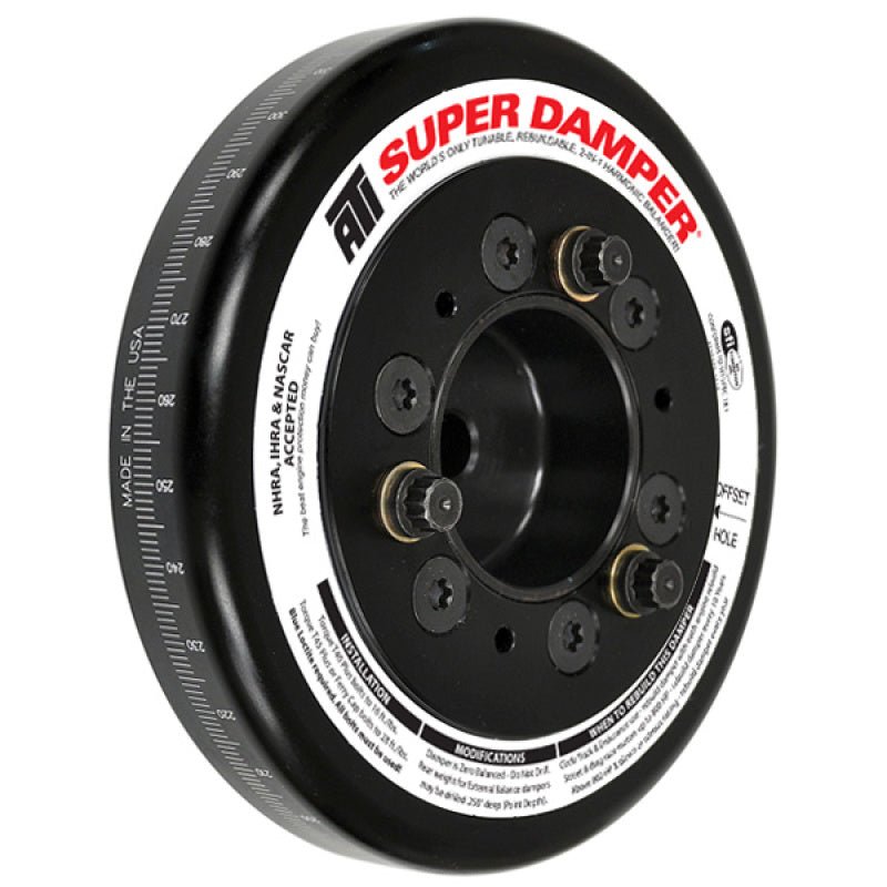 ATI - ATI Damper - 7.074in - Alum - 6 Grv - Scion/Subaru/Toyota - 4U-GSE - FA20 2.0L - 10 Percent UD - Demon Performance