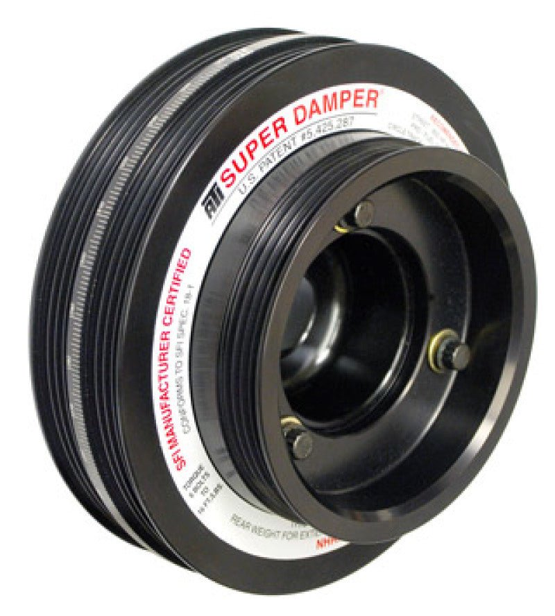 ATI - ATI Damper - 7.074in - Alum LW - Nissan L24 26 28 - w/Integral V-Belt Pulley - 3 Ring - Demon Performance