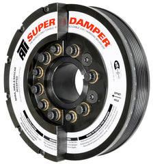 ATI - ATI Damper - 7.425in - Steel - 6 Grv - Duramax - 06-10 - LBZ & LMM - Ext Bal - 3 Ring - Diesel - Demon Performance