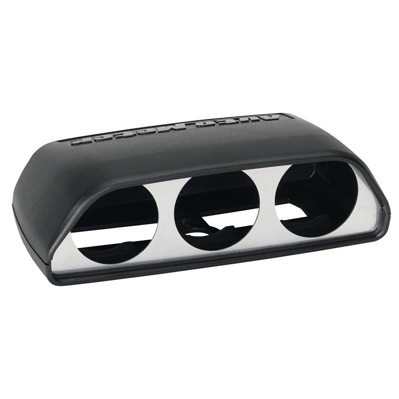 AutoMeter - Autometer 08-11 Dodge Challenger Black Triple Dash Pod - Demon Performance