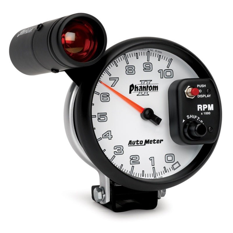 AutoMeter - Autometer 5 inch Pedestal Mount 10000 RPM Shift-Lite Tachometer - Demon Performance
