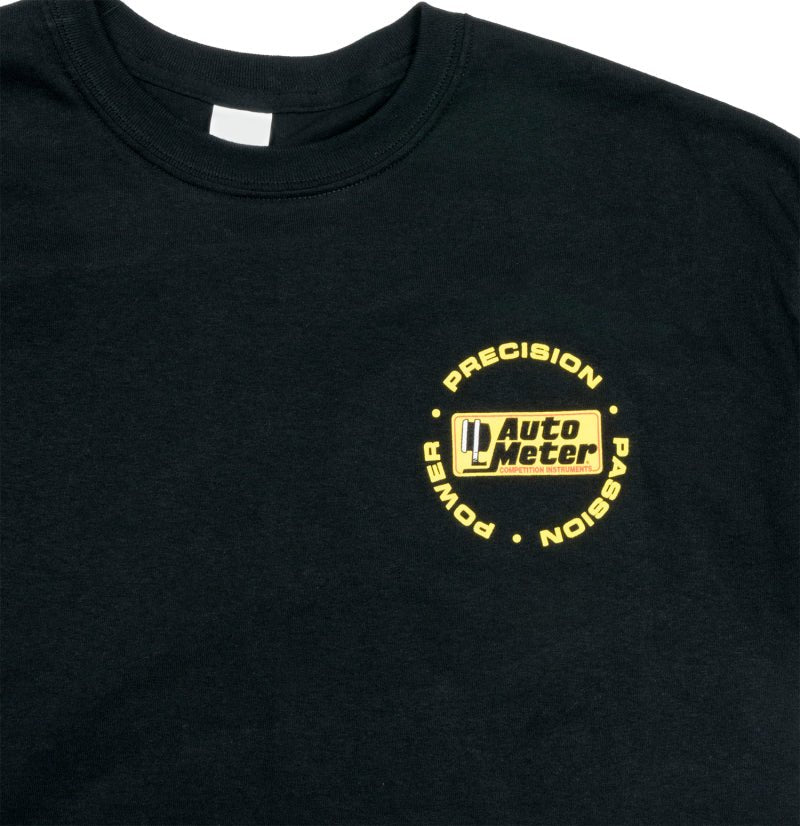 AutoMeter - Autometer Black Competition Instruments T-Shirt - Large - Demon Performance