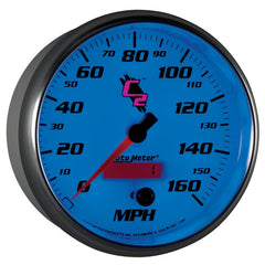 AutoMeter - Autometer C2 5 inch 160MPH In-Dash Electronic Programmable Speedometer - Demon Performance