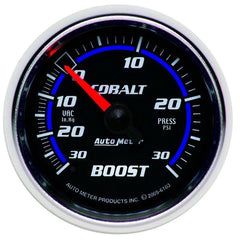 AutoMeter - Autometer Cobalt 52mm 30psi mechanical Boost Gauge - Demon Performance