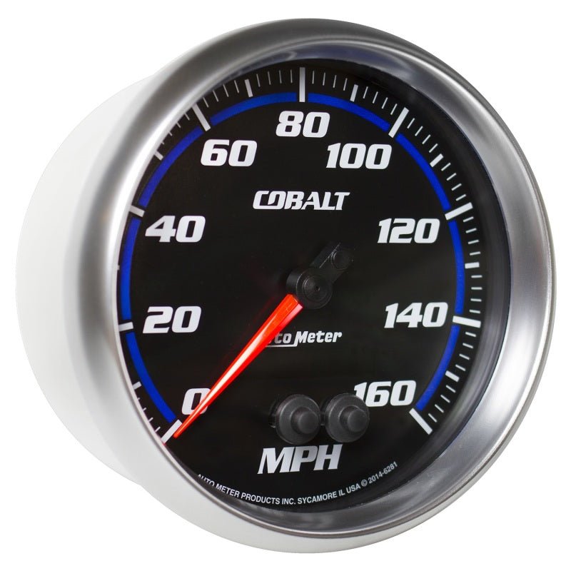 AutoMeter - Autometer Cobalt 5in 0-140MPH In-Dash Electronic GPS Programmable Speedometer - Demon Performance